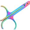Ipetboom 2pcs Round Tip Nose Hair Scissors Beard Shears Precision Trimming Tools for Eyebrows Nose Hair and Beard Grooming for Daily Use and Personal Care view 3