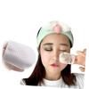 Ipetboom 240pcs U-Shaped Cotton Pads for Makeup and Skin Care Facial Pads for Makeup Removal Toner Application and Daily Use Lightweight with Storage Box view 3