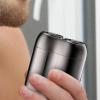 Compact Shaver for Men - Portable Electric Shaver, 2024 Double Head Travel Electric Buzzer | Pocket Size Rotary Electrical Shaver, Waterproof Face Storm Shaver Rechargeable for Wet & Dry Use view 3