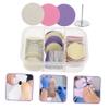 FOMIYES 60pcs Pedicure Sanding Discs for Electric Callus Remover Dead Skin Exfoliating Tool Bearing Storage Box Easy to Install Suitable for Home and Salon Use view 2