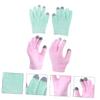 NOLITOY 2pairs Moisturizing Touch Screen Gloves Women Light Gloves Hand Caring Tool for Dry Cracked Hands Cover view 4