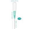 Gatuida 4 Pcs 0.2ml Plastic Dropper for Liquid Dosing view 2