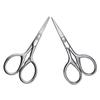Healeved Men's Eyebrow Trimmer Nife Scissors Precision Eyebrow Trimmer Kit Sharp Round Tips Sturdy Stainless Steel view 1