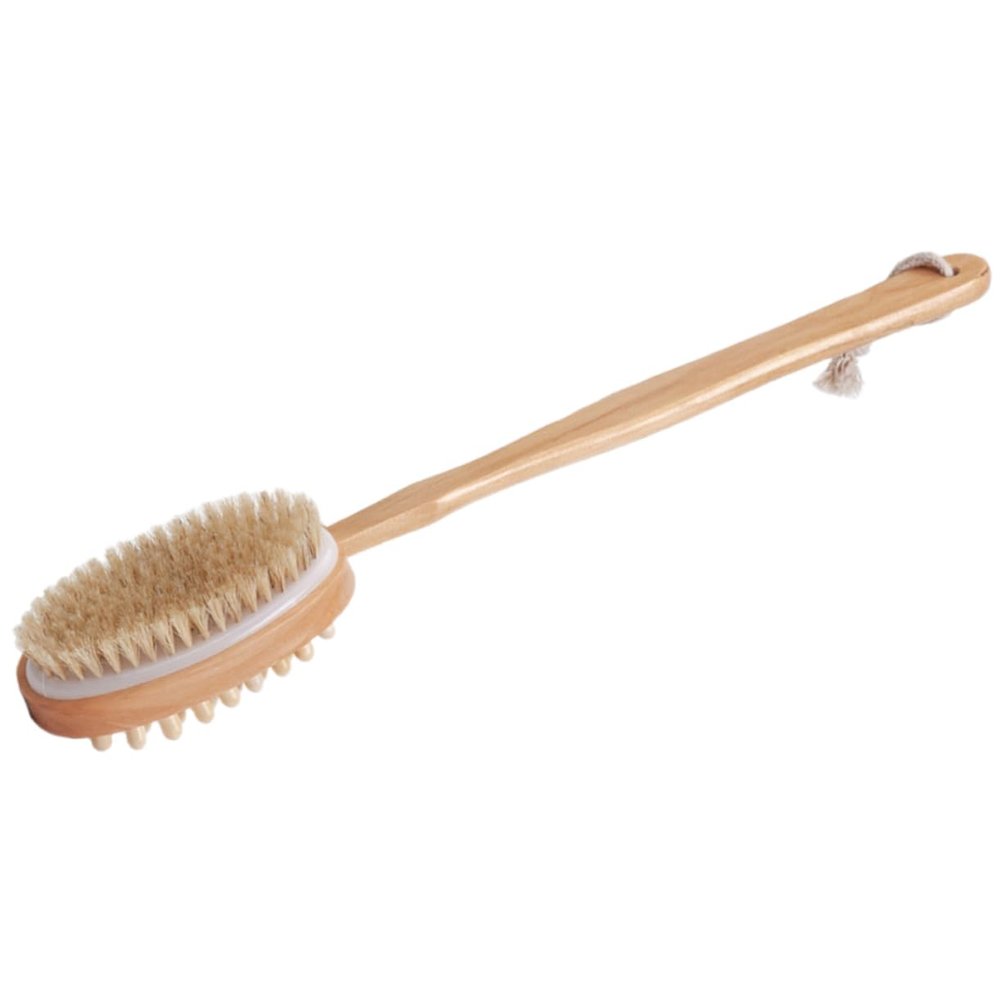 Anneome Long Handle Bath Brush Exfoliating Body Scrubber for Shower Back Scrubber