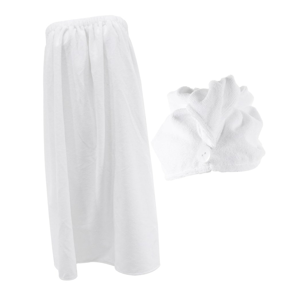 Didiseaon 1set Hair Turban Hair Towel Absorbent Microfiber Wrap for Spa Home Use