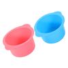Didiseaon 2pcs Silicone Wax Bowl for Hair Removal Wax Melt Warmer Liner Heat Resistant Pot Liner Easy Cleaning Feature view 1