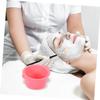 Didiseaon 2pcs Silicone Wax Bowl for Hair Removal Wax Melt Warmer Liner Heat Resistant Pot Liner Easy Cleaning Feature view 4
