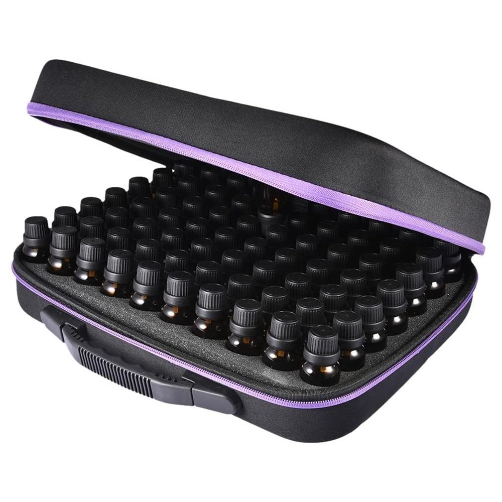 BNJWJZS Essential Oil Holder Traveling Carrying Case Storage Box 5/10/5 Ml Aromatherapy Bottles Roller Bottles