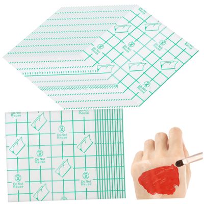 CORHAD 200pcs Cosmetic Makeup Makeup Mixing Palette Stickers Self-Adhesive Disposable for Artists