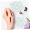 CORHAD 200pcs Cosmetic Makeup Makeup Mixing Palette Stickers Self-Adhesive Disposable for Artists view 2