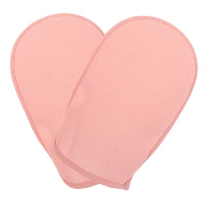 TOVINANNA 2pcs Deep Exfoliating Bath Mitt Double Sided Spa Gloves for Dry Hands Exfoliating Mitt