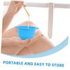 FOMIYES 2pcs Hair Removal Wax Warmer Bowl Silicone Mask Bowl Liner Reusable for Waxing Machine view 3