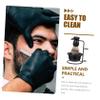 FOMIYES Men's Shaving Kit Stainless Steel Razor Stand Beard Brush Shaving Bowl Cup view 4