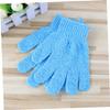 Didiseaon Exfoliating Bath Glove Five Fingers Body Scrubbers for Shower Sauna Men Women Clean Purpose Skin Remover Scrubber Mitts view 2
