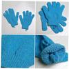 Didiseaon Exfoliating Bath Glove Five Fingers Body Scrubbers for Shower Sauna Men Women Clean Purpose Skin Remover Scrubber Mitts view 3