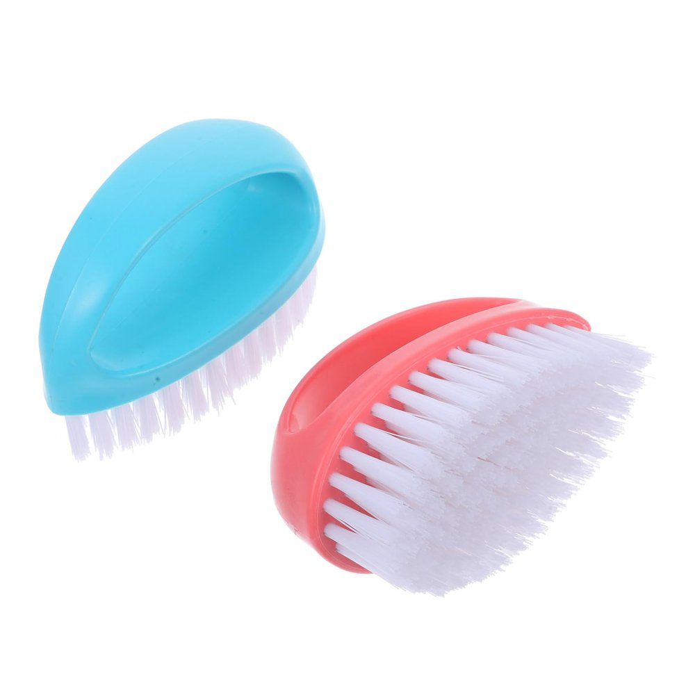 Didiseaon 2pcs Fingernail Brush Nail Cleaning Brush for Nails Portable Manicure Tool Soft Bristles