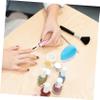 Didiseaon 2pcs Fingernail Brush Nail Cleaning Brush for Nails Portable Manicure Tool Soft Bristles view 3
