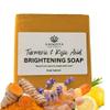 Ammoya Naturals Turmeric Skin Cleansing Soap - Natural Glow Face & Body Cleanser for Acne, Dark Spots & Scars, Gentle for All Skin Types - 1 bar (4.5 oz) view 1