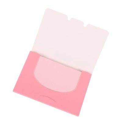 FOMIYES 100pcs Natural Fiber Oil Absorbing Tissues for Face Oil Wipes for Oily Skin Facial Blotting Paper