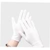 Angoily 10pairs Short Elastic Gloves Moisturizing and Protective Etiquette Gloves for Jewelry Handling Cleaning Gardening and Daily Use view 4