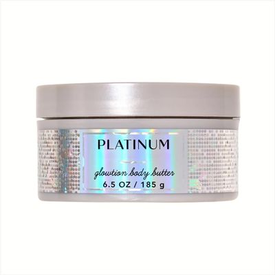 Bath & Body Platinum Glowtion Body Butter, 6.5 oz. / 185 g (Packaging Styles May Vary)