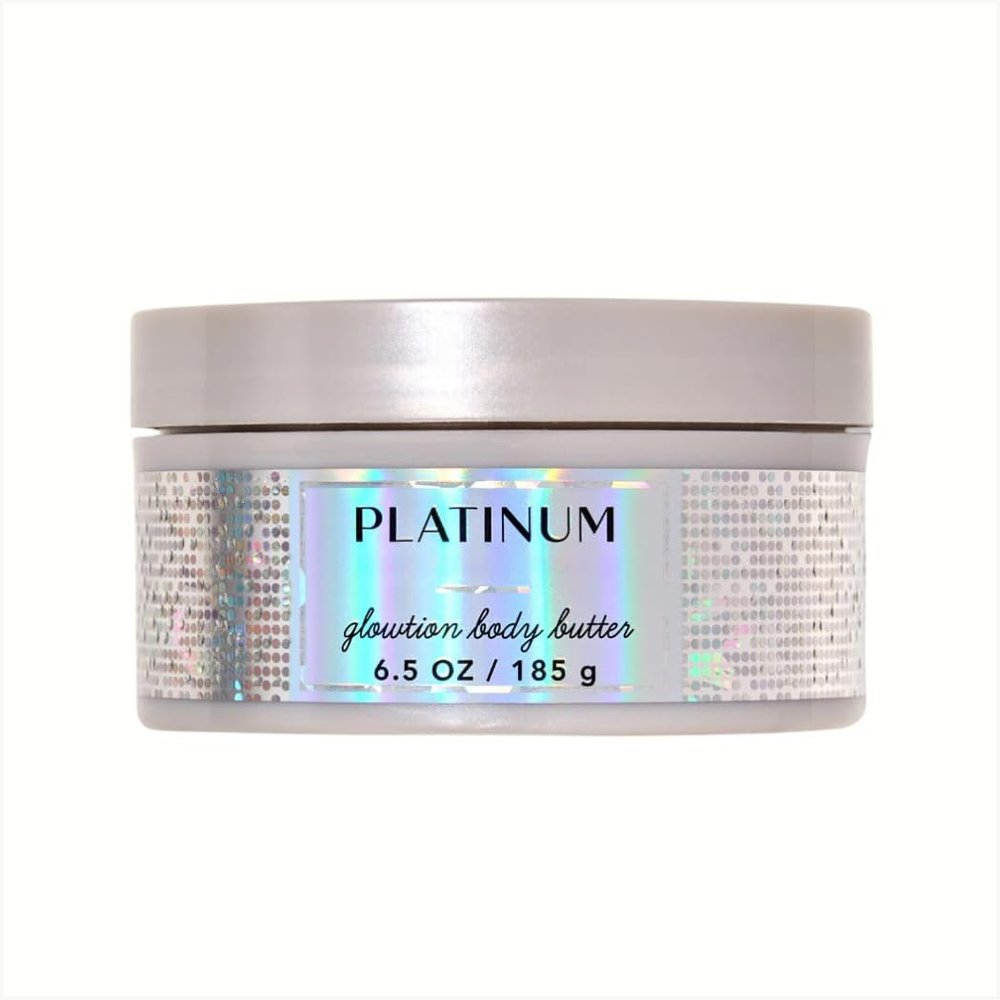Bath & Body Platinum Glowtion Body Butter, 6.5 oz. / 185 g (Packaging Styles May Vary)