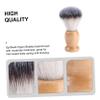 Didiseaon Beard Brush for Men Hair Softener Daily Care Wet or Dry Shaving Goatee Brush view 2