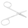Didiseaon Stainless Steel Eyebrow Trimmer Scissors 1-Piece Precision Vibrissa Scissors for Nose Hair Trimming Ergonomic Design for Men and Women Suitable for Personal Grooming view 1