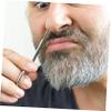 Didiseaon Stainless Steel Eyebrow Trimmer Scissors 1-Piece Precision Vibrissa Scissors for Nose Hair Trimming Ergonomic Design for Men and Women Suitable for Personal Grooming view 2
