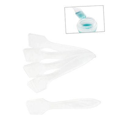 FOMIYES 50pcs Makeup Spatula Tool Plastic Makeup Spatulas for Face Mask Diy Beauty Products