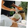 Beatifufu Silicone Face Mask Mixing Bowl Bowls Mask Applicator for Diy Making Mixing for Home Salon Use view 2