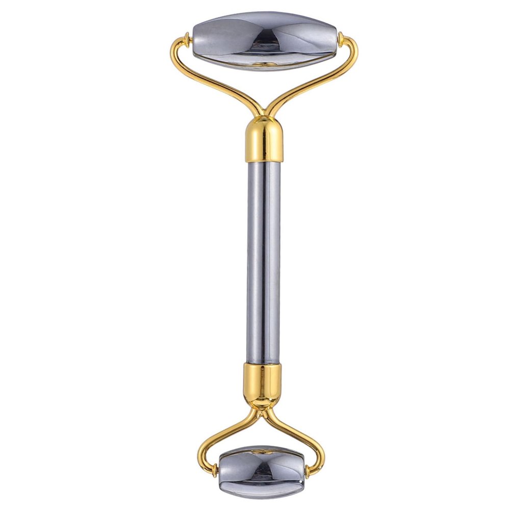 Beatifufu Jade Face Roller Women Facial Roller for Wrinkle Reduction Dual Heads Skin Care Gua
