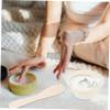 LALADEFIEE Silicone Facial Mask Bowl Set Diy Mask Mixing Bowl Applicator Mixing Tool Maker Bulk Set view 3