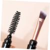LALADEFIEE 10pcs Dual Tip Brow Makeup Brushes with Cap Professional Eyebrow and Eyelash Tool for Shaping Filling and Separation Comfortable Bristles for Effortless Application view 2