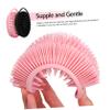 Healeved 2pcs Double-Sided Silicone Body Brush Exfoliating Scrubber for Bath Hair Wash view 2