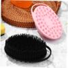 Healeved 2pcs Double-Sided Silicone Body Brush Exfoliating Scrubber for Bath Hair Wash view 4