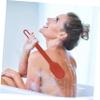 AUTSUPPL 1pc Shower Brush for Body Exfoliating Body Scrubber Bath Brush Multipurpose Leg Scrubber Back Massager view 2