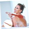 AUTSUPPL 1pc Shower Brush for Body Exfoliating Body Scrubber Bath Brush Multipurpose Leg Scrubber Back Massager view 3