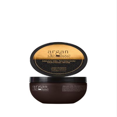 Argan Deluxe Professional Hair Mask, Argan Oil Nutrition Infusing, Deep Conditioning Treatment, 8.45 oz