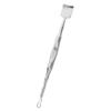 FOYTOKI Facial Pimple Cleaner Stainless Steel Remover Dual-Ended Beauty Tool Exfoliating Spatula view 1