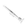 FOYTOKI Facial Pimple Cleaner Stainless Steel Remover Dual-Ended Beauty Tool Exfoliating Spatula view 2