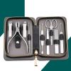 AFPSDLFJDLS 9 Sets of Household Stainless Steel Nail Clippers, Manicure Sets Decorate Nails view 3