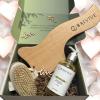 BALVIVE Gift Set for Her -SPA Experience-Smooth Body | Body Oil 8 oz & Wooden Lymphatic Drainage Bundle with Dry Brush- Anti-Cellulite -Non-Greasy, Firms and Smooths SkinLymphatic Drainage view 2