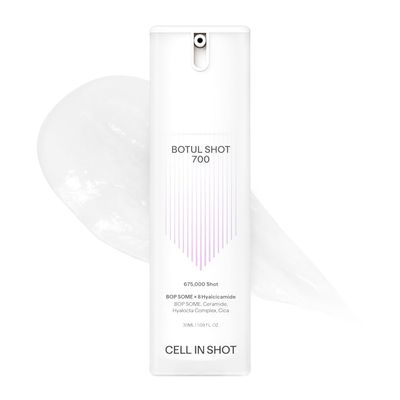 CELL IN SHOT Botul Shot 700 - Intensive Anti Aging Deep Wrinkle Corrector Serum for Firming, High-Performance Professional Care, Korean Skin Care, 1.09 fl.oz. (30 ml)