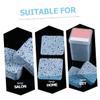 Beatifufu 600pieces Lash Extension Glue Cleaning Pads of Salon-Quality Remover Wipes for Eyelash Glue Removal and Makeup Cleanup Travel-Friendly and Safe for Skin Types view 2