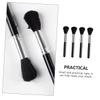FRCOLOR Nail Art Tools 4pcs Fingernail Cleaning Brush Retractable Nail Brush for Dust Removal for Manicure view 4