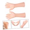 FOMIYES Moisturizing Sun Protection Gloves Hand Masks for Women Long Gloves Hand Care Mittens view 3