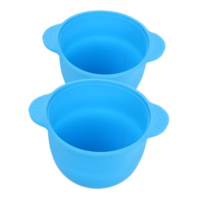 HAPINARY 2pcs Silicone Mask Bowl Replacement Liner for Waxing Machine Warmers Liner Hair Removal Wax Pot