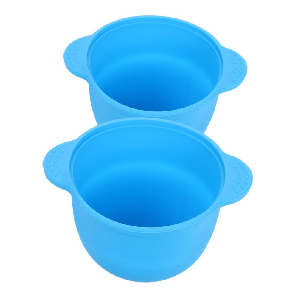 HAPINARY 2pcs Silicone Mask Bowl Replacement Liner for Waxing Machine Warmers Liner Hair Removal Wax Pot