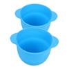 HAPINARY 2pcs Silicone Mask Bowl Replacement Liner for Waxing Machine Warmers Liner Hair Removal Wax Pot view 1